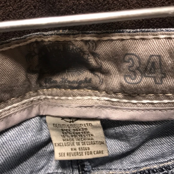 Great looking pair of Vintage Brass distressed 34 - Picture 3 of 5